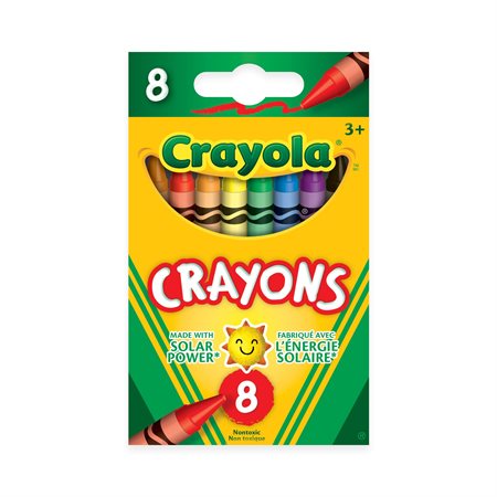 Crayola® Crayons, Regular Size, 8 Colours