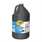 Crayola® Washable Tempera Paint, Black, 3.78lt