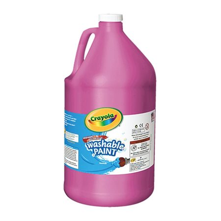 Crayola® Washable Tempera Paint, Magenta, 3.78lt