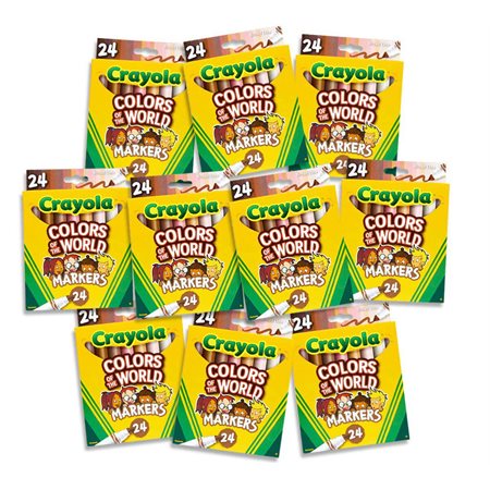 Crayola® Colours of the World™ Coloured Pencils, 24 Colours