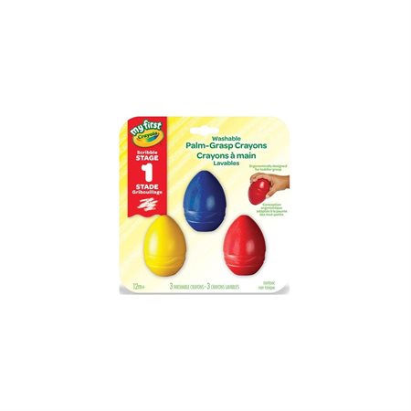 Crayola® Washable Palm Grasp Crayons