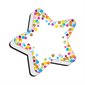 Magnetic Whiteboard Erasers, Star Confetti