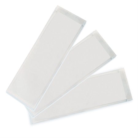 Clear View Self-Adhesive Pockets, Extra Small Name Plate, 3.25" x 10.5", 25 per pack