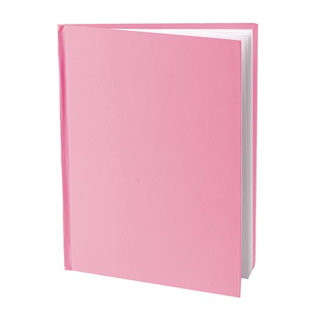 Blank Hardcover Book, Portrait, 6" x 8", Pink