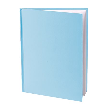 Blank Hardcover Book, Portrait, 8.5" x 11", Blue