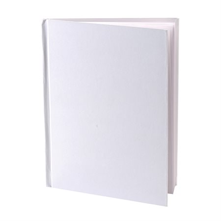 Blank Hardcover Book, Portrait, 4" x 5", White