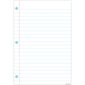 Smart Poly® Chart, 13" x 19", Plain Notebook Paper