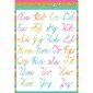 Traditional Cursive Alphabet 13" x 19" Smart Poly® Chart