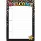 Black Confetti Welcome 13" x 19" Smart Poly® Chart