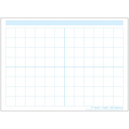 1" Grid Blocks, Space Savers, PosterMat Pals®, 13" x 9.5" Smart Poly®, Single Sided