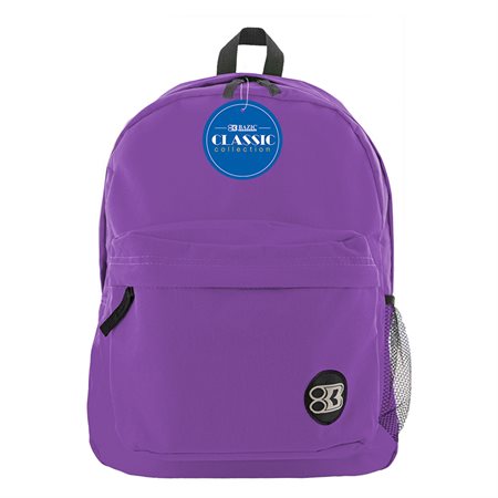 BAZIC® 17" Classic Backpack, Purple