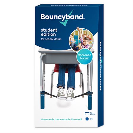 Bouncyband® Student Edition for School Desks, Blue Tubes