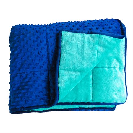 Soft Fleece Weighted Sensory Blanket, 56" x 36", 7lbs.