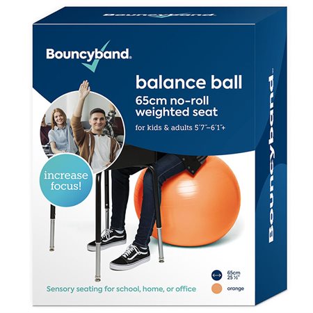 Bouncyband® Balance Ball, 26", Orange