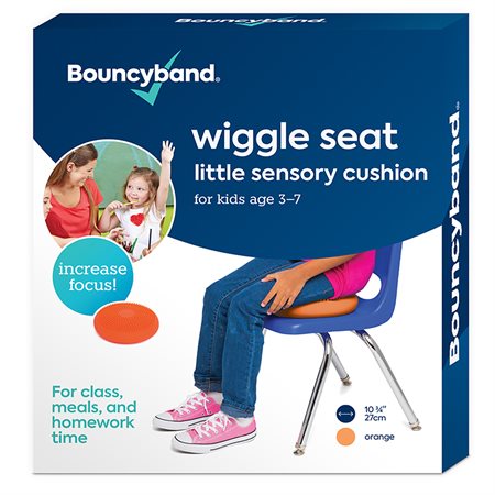 Bouncyband® Little Wiggle Seat Sensory Cushion, Orange