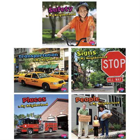 My Neighborhood Book Set, Set of 5 books