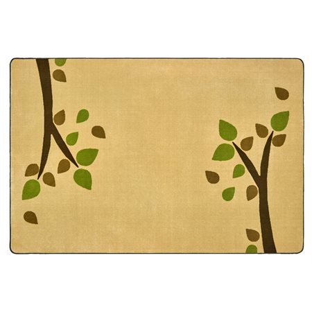KIDSoft™ Branching Out Carpet, 6' x 9', Tan