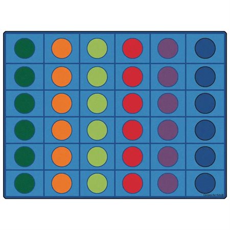 Seating Circles Rug, 10' x 13'6" Rectangle