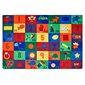 Sequential Seating Literacy Rug, 6' x 9'
