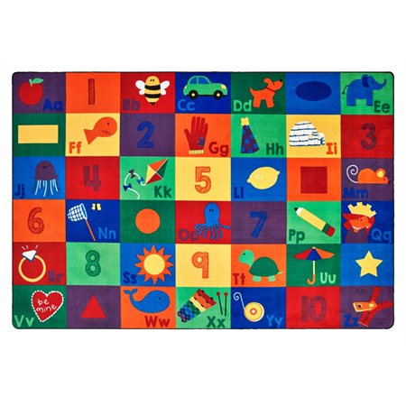 Sequential Seating Literacy Rug, 8' x 12'