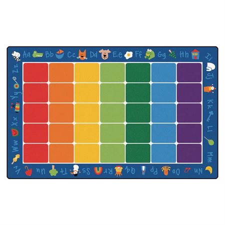 Fun with Phonics Rug, 8'4" x 13'4" Rectangle