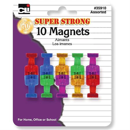 Super Strong Magnets, Pack of 10