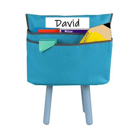 C-Line® Chair Cubbies™ Medium Chair Cubbie, 15", Blue