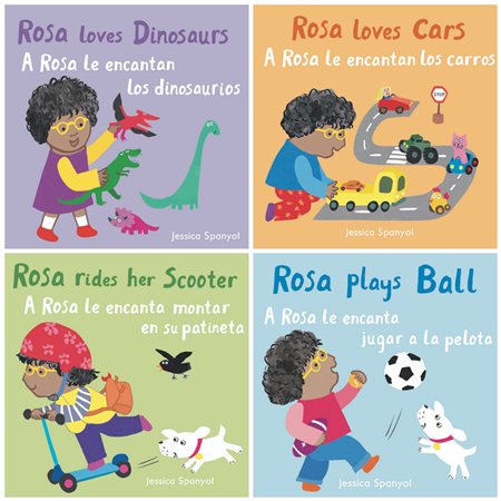 All About Rosa Board Books Set, Set of 4 books