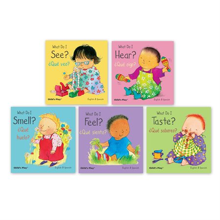Small Senses Board Books Set, Set of 5 books
