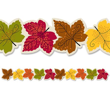 Maple Leaves EZ Border, 48 Feet