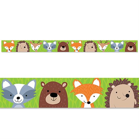 Woodland Animals EZ Border, 48 Feet