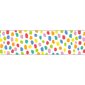 Core Decor Colorful Messy Dots EZ Border, 48 Feet