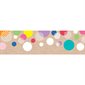 Krafty Pop Colorful Kraft Bubbles EZ Border, 48 Feet