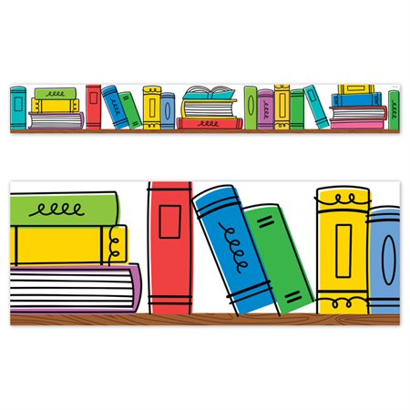 Core Decor Doodle Bookshelf EZ Border™