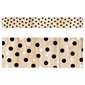 Core Decor Polka Dots on Wood EZ Border, 48 Feet