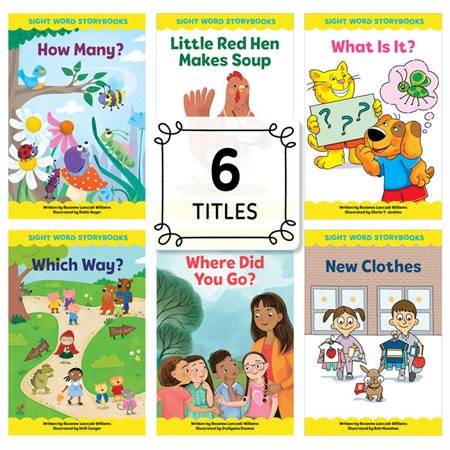 Sight Word Storybooks, Set 3