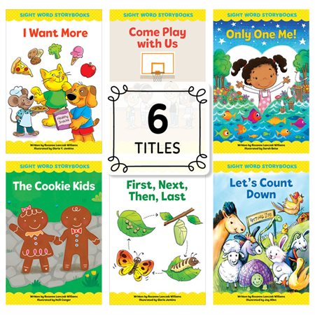 Sight Word Storybooks, Set 4