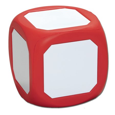 Magnetic Write-On Wipe-Off Die, Red