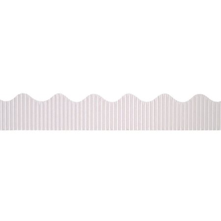 Bordette®  Decorative Border, White,  2-1 / 4" x 50', 1 Roll
