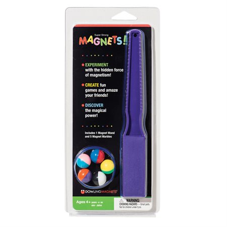 Magnet Wand and 5 Magnet Marbles