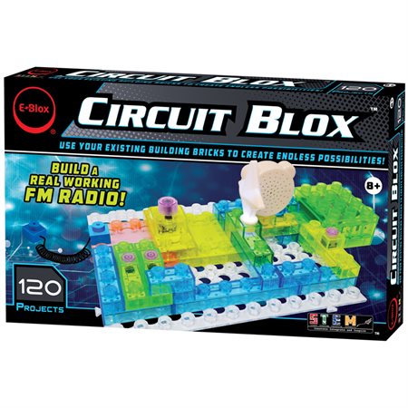 E-Blox® Circuit Blox Student Set, 120 projects