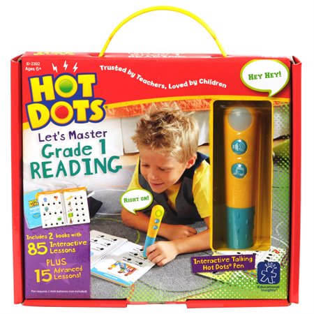 Hot Dots® Jr. Let's Master Reading, Grade 1