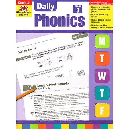 Daily Phonics, Grade 3