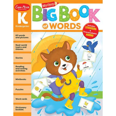 My First Big Book of Words, Grade K