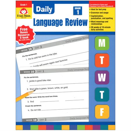 Daily Language Review, Grade 1