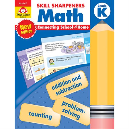 Skill Sharpeners Math, Grade K