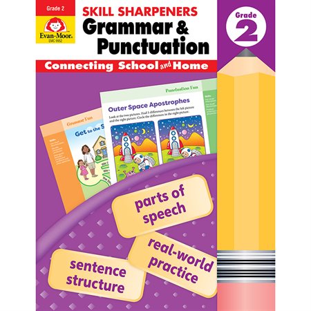 Skill Sharpeners Grammar and Punctuation, Grade 2