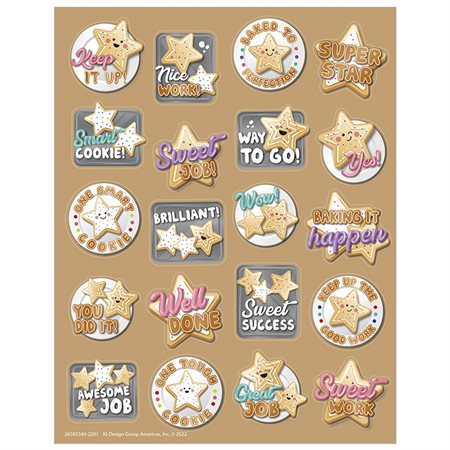 Star Cookies Scented Stickers