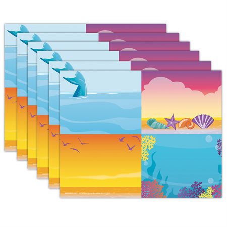 Seas the Day Name Tags