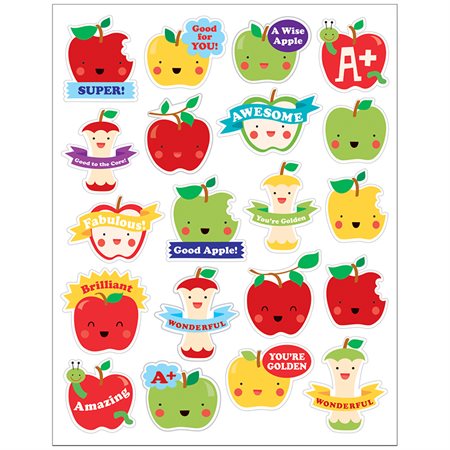 Apple Scented Stickers